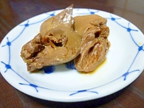 鶏肝（鶏レバー）の甘露煮